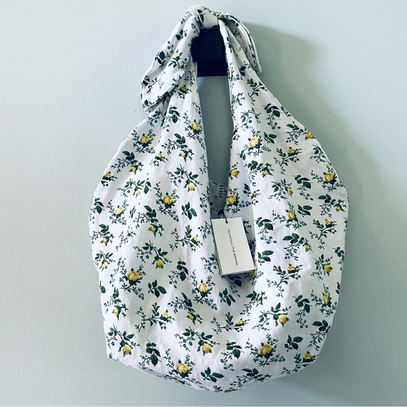 NWT Anthropologie Faithfull Bendita Floral Hannah Tote (Large/Full Size) - Picture 3 of 9